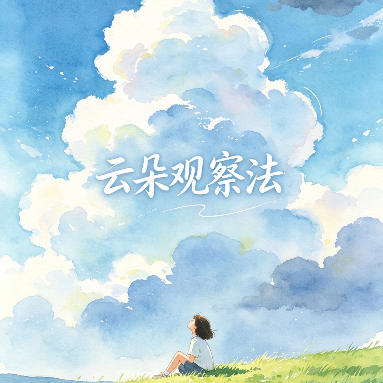 云朵观察法：你是天空，烦恼只是路过的云